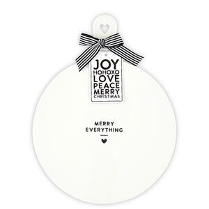 Ceramic Cheese Tray - Merry Everything